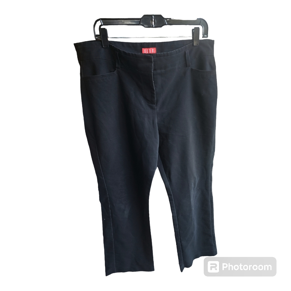 Elle Womens Black Dress Pants.Size 16 NWOT